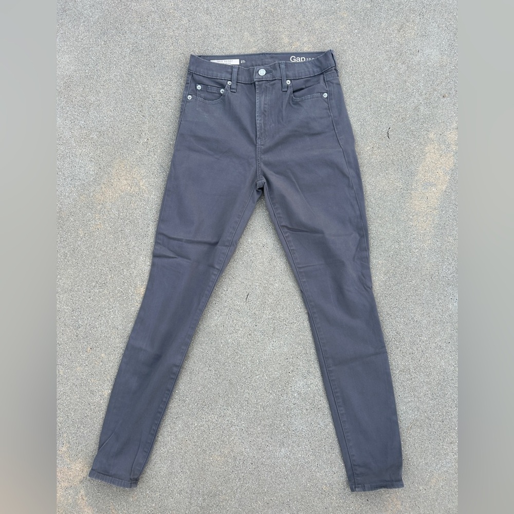 Gap Jeans True Skinny High Rise Women Size 27R